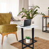 Small Bedside Table Cabinet Side End Table Nightstand Storage Organizer Stand