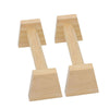 Pair of Mini Wooden Gymnastic/Crossfit Handstand Parallettes/Floor Bars 30*10*9
