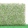 Artificial Hedge Ivy Leaf Expanding Fence Wall Trellis Garden Balcony Wall-Cover