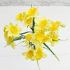 ARTIFICIAL SILK FLOWERS SMALL DAFFODIL BUNCH Wedding Home Outdoor