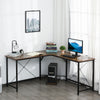 Corner L-Shape Computer Desk PC Workstation Writing Gaming Table Home Office