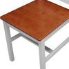 4 Colors Solid Pine Wood Dining table and 2/4 chairs Set Home Kitchen Furniture