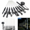 LED Solar Powered Light Outdoor Garden Path Post Lawn Yard Lamp Lights UK