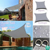 Heavy Duty Sun Shade Sail Garden Patio Awning Canopy 98%uv Protect Waterproof UK