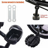 4-in-1 Baby Tricycle Stroller Folding Kids Trike Detachable w/ Canopy Pedal Bike