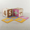 EVA Foam Puzzle Play Mat w Borders Kids Multi-Color Safe Baby Padded Floor Tiles