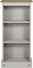 Small Rustic Bookcase Narrow Storage Furniture Side Cabinet Unit Wood Grey Shelf