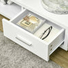 White High Gloss TV Stand 65 Inch Television Entertainment Unit Storage Drawer