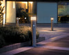 PIR LED Bollard Garden Lamp Post Stainless Steel Outdoor Motion Sensor Light