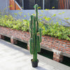 5FT/150cm Tall Artificial Cactus with Pot Realistic Tropical Plant Premium Green