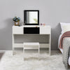 Dressing Table Stool Bedroom Vanity Set Makeup Desk W/ Flip up Mirror & Drawer