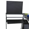 L Shaped Computer Desk Corner Gaming Table Workstation Home Office 112CM Length