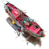 Aquarium Ornament Shipwreck Boat Fish Tank Pond Pool Decoration Underwater Decor
