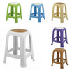 Large Tall Plastic Garden Stool Stackable Outdoor Indoor Chair Stool or Table