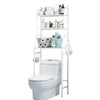 3Tiers Bathroom Over Toilet Shelf Storage Unit Towel Holder Organiser Rack 160cm