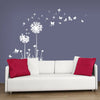 Walplus Wall Sticker White Dandelion with Butterflies Kid Art Decal Decoration