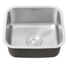 Stainless Steel Kitchen Sink Small Catering Single Bowl with Waste 410x360mm