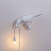 Bird Table Lamps Resin Crow Desk Lamp Bedroom Wall Sconce Light UK NEW
