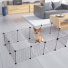 10/12/36 Panel Pet Fence Playpen Puppy Dog Small Animals Enclosure Cage Indoor