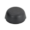 NonStick Cast Iron Pot with Wood Lid Cooking Hanging Stew Souppot Open Fire Pan