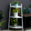 3/4/5 Tier Plant Stand Bamboo Wood Corner Ladder Shelving Unit Display Shelf