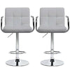 2/4/6x Modern Faux Leather Bar Stools Breakfast Chairs Swivel Gas Lift Kitchen