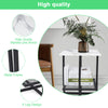 Small Bedside Table Cabinet Side End Table Nightstand Storage Organizer Stand