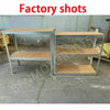 HEAVY DUTY 5 TIER METAL GARAGE SHELVING UNIT STORAGE RACKING SHELVES WAREHOUSE