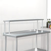 Stainless Steel Overshelf Commercial Kitchen Prep Table Bench Shelf 3-4-5-6 FT