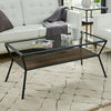 Latitude Run Wincanton Coffee Table - Dark Walnut