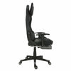Racing Gaming Chair Swivel PU Computer Desk Office Chair Ergonomic Recliner Grey