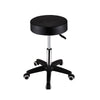 Salon Massage Chair Faux Leather Swivel Stool on Wheels Gas Lift Stool