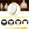 Under Cabinet Lights LED Kitchen Cupboard Lighting Night Puck Light Timer Remote