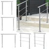 Stainless Steel Hand Rail Balustrade 0-3 Cross Bar Home Garden Safety Stair Rail
