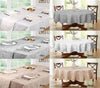 Luxury Scroll Table Cloth Cover Rectangle / Round OR Napkins