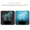 LED Lamp Base 3D Night Light Acrylic Plate Panel Holder +Remote Ctrl+USB Cable