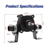 Portable Electric Powered Drill Pump Oil Fluid Water Transfer Pumps Self-Priming
