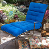 Waterproof Steamer Chair Cushion Seat Pad Garden Patio Sun Bed Lounger Recliner