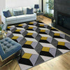 New Large (Diamond) Geometric Area Rugs Modern Carpet Living Room Bedroom Mats