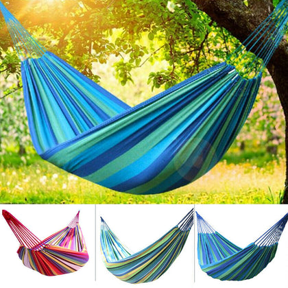 Garden Camping Single Hammock Lightweight Hang Bed Outdoor Travel Portable