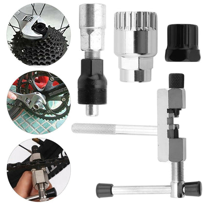 For Mountain Bike 4Pcs Chain Extractor Splitter Rivet Pin Link Remover Tool Set