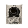 Tarot Tapestry The Moon Tarot Card Tapestry Medieval Europe Mysterious with for