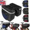 Bike Bicycle Seat Rear Bag Waterproof Pannier Rack Pack Shoulder Cycling New N