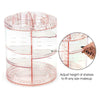 Cosmetic Makeup Organizer Storage Box Shelf 360 Degree Rotating Display Acrylic