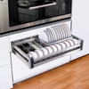 Kitchen Cupboard Base Larder Pull Out Basket Drawer Stainless Steel Storage Unit