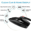 Portable USB Rechargeable Handheld Home Car Vacuum Cleaner Cordless Wet & Dry