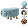 Animal Shape Ottomans Footstools Padded Cushion Rest Seat Footstool Pouffe Stool