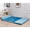 Single Double Fold Out Chair Z Bed Futon Couch Sleepover Guest Mattress Washable