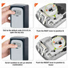 4 Digit Outdoor High Security Wall Mounted Key Safe Box Code Secure Lock-Storage