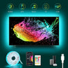 LED STRIP LIGHTS 5050 RGB COLOUR CHANGING TAPE UNDER CABINET KITCHEN TV USB UK